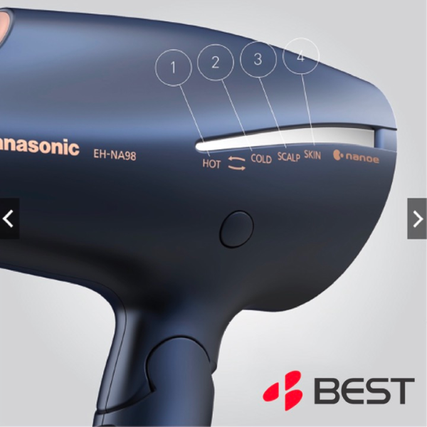 Panasonic EHNA98A655 nanoe™ & Double Mineral Hair Dryer