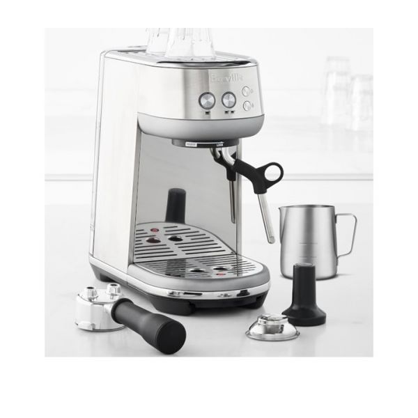 Breville The Bambino Espresso Coffee Machine White BES450SST