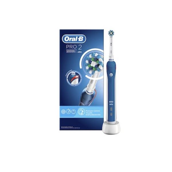 Oral-B 2000 Electric Toothbrush D501 PRO 2 BLUE