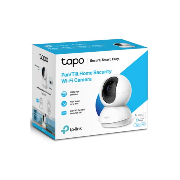 Tp-Link Tapo C200 - Pan/Tilt Home Security Wi-Fi Camera