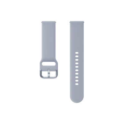 Samsung Galaxy Watch Active2 Sports Strap- Silver (ETSFR82MSEGWW CLDSIL)