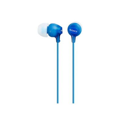 Sony MDR-EX15LP In-ear Headphones - Blue (MDREX15LPL)