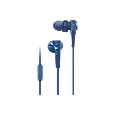 Sony MDR-XB55AP EXTRA BASS™ In-ear Headphones- Blue MDRXB55APLQE