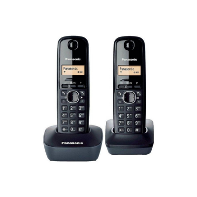 Panasonic KX-TG1612 Cordless Dect Phone-  Gray (KXTG1612MLH)