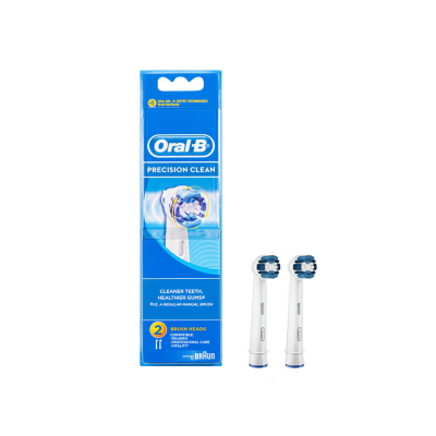 BRAUN ORAL-B TOOTHBRUSH HEAD REPLACEMENT EB20-2 PRECISION CLEAN
