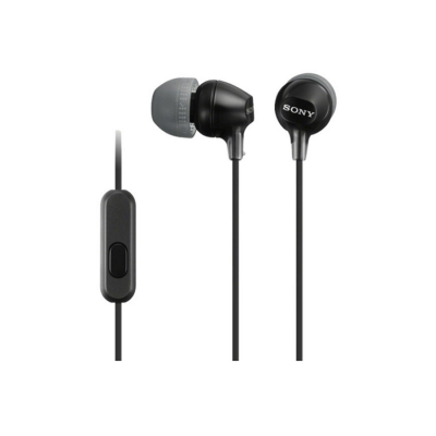Sony MDR-EX15AP In-ear Headphones- Black (MDREX15APBCE)