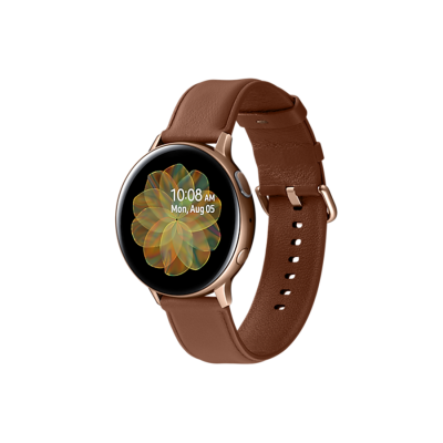 SAMSUNG SMR820NSDAXME Galaxy Watch Active2 (44mm) Stainless Steel (GOLD) SMR820NSDAXMESSGLD44MM