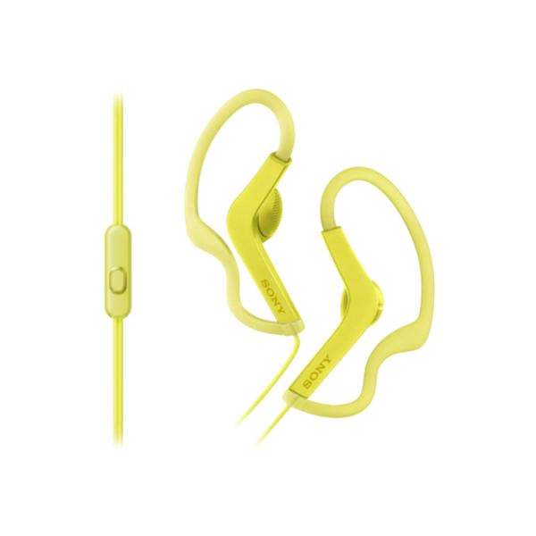 Sony MDR-AS210AP Sports In-ear Headphones- Yellow (MDR-AS210APYQE)