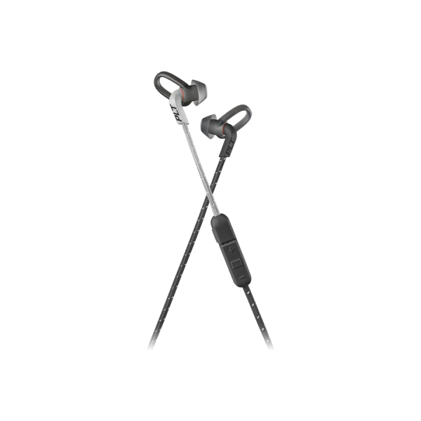 Plantronics BackBeat FIT 305 Sweatproof Sport Earbuds- Black/Grey (BACKBEATFIT305BLKGRY)