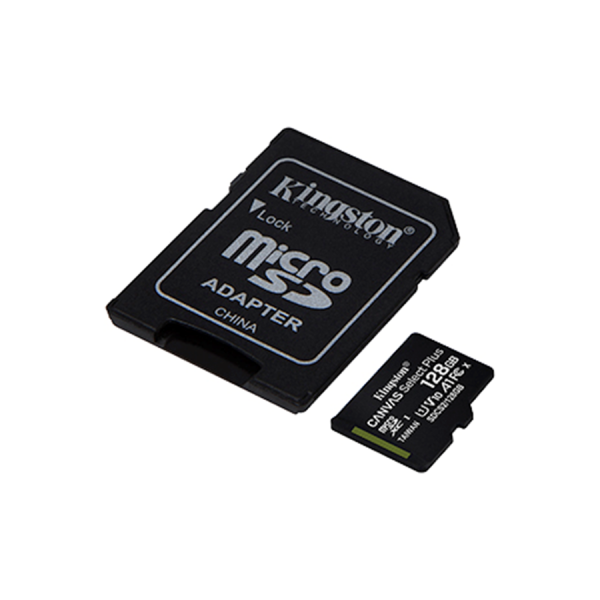 Kingston Canvas Select Plus microSD Card - 128GB (SDCS2/128GB) SDCS2/128GB