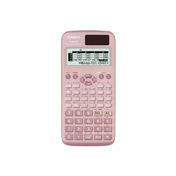 Casio fx-991EX Pink | ClassWiz | Non programmable | scientific calculator (FX991EXPK)
