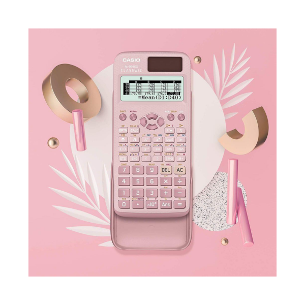 Casio fx-991EX Pink | ClassWiz | Non programmable | scientific calculator (FX991EXPK)