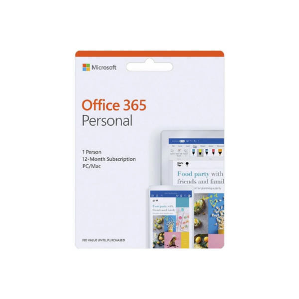 Microsoft Office 365 Personal (1 User) - ESD Version (OFFICE365PERSONAL ESD)