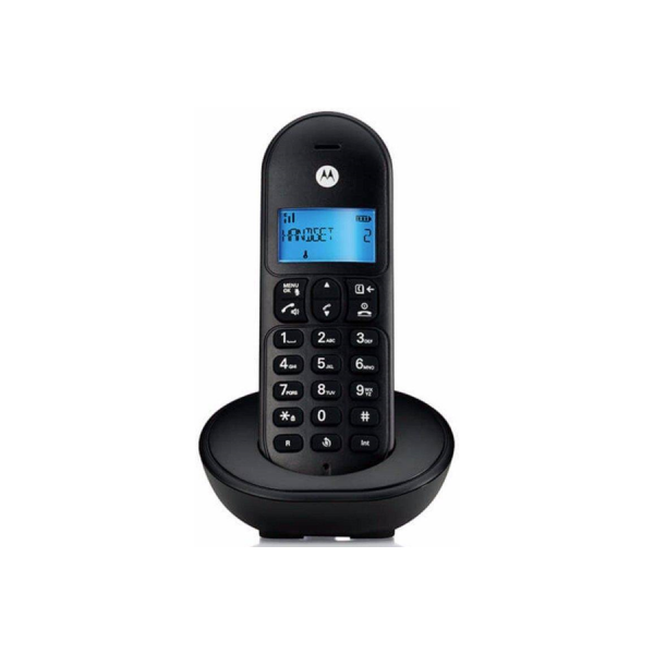 Motorola T101 Cordless Phone Single- Black (T101BLK)